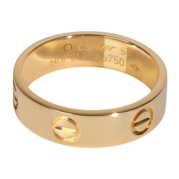 Cartier Jewelry - Cartier Yellow Gold Love Ring